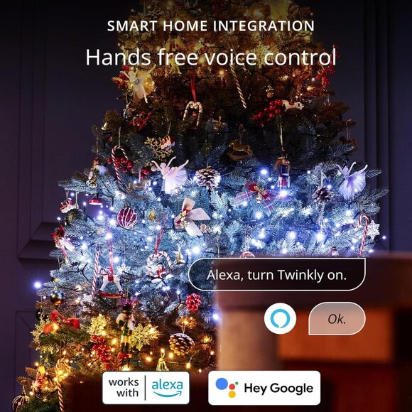 ✨ Twinkly Strings 400 White LED Smart Light String – Indoor/Outdoor ✨ - Picture 5 of 5